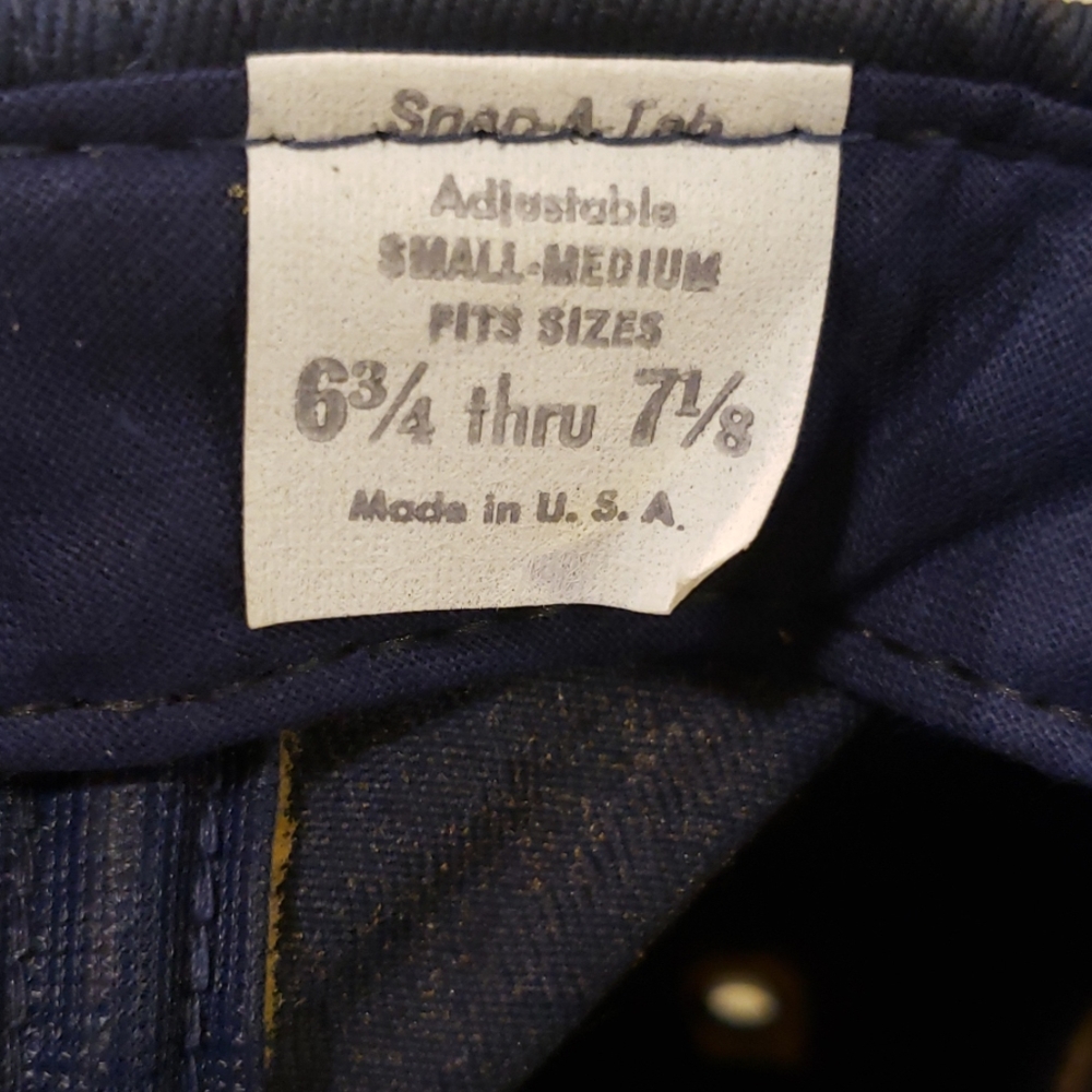 Vintage Snapback Hat Big Patch - image 5